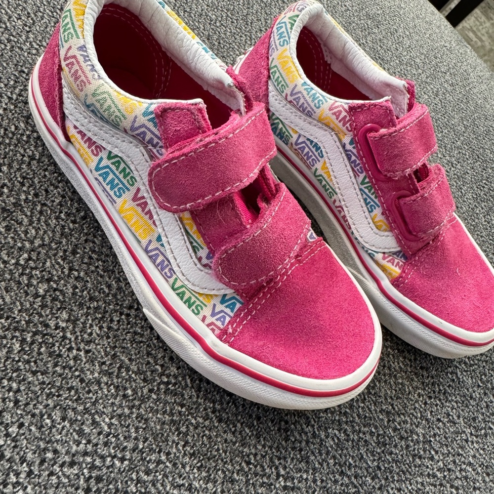 Vans Kids Pink Sneakers